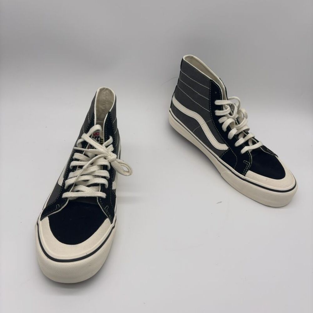 Vans Vans Sk8 Hi 138 Decon Salt Wash Black/Marshmallow sz 11.5